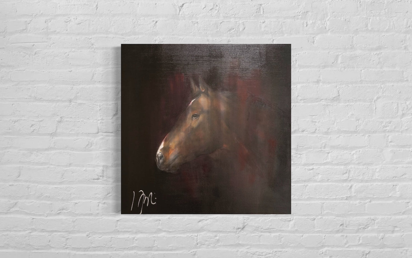 Horse contemporary painting art