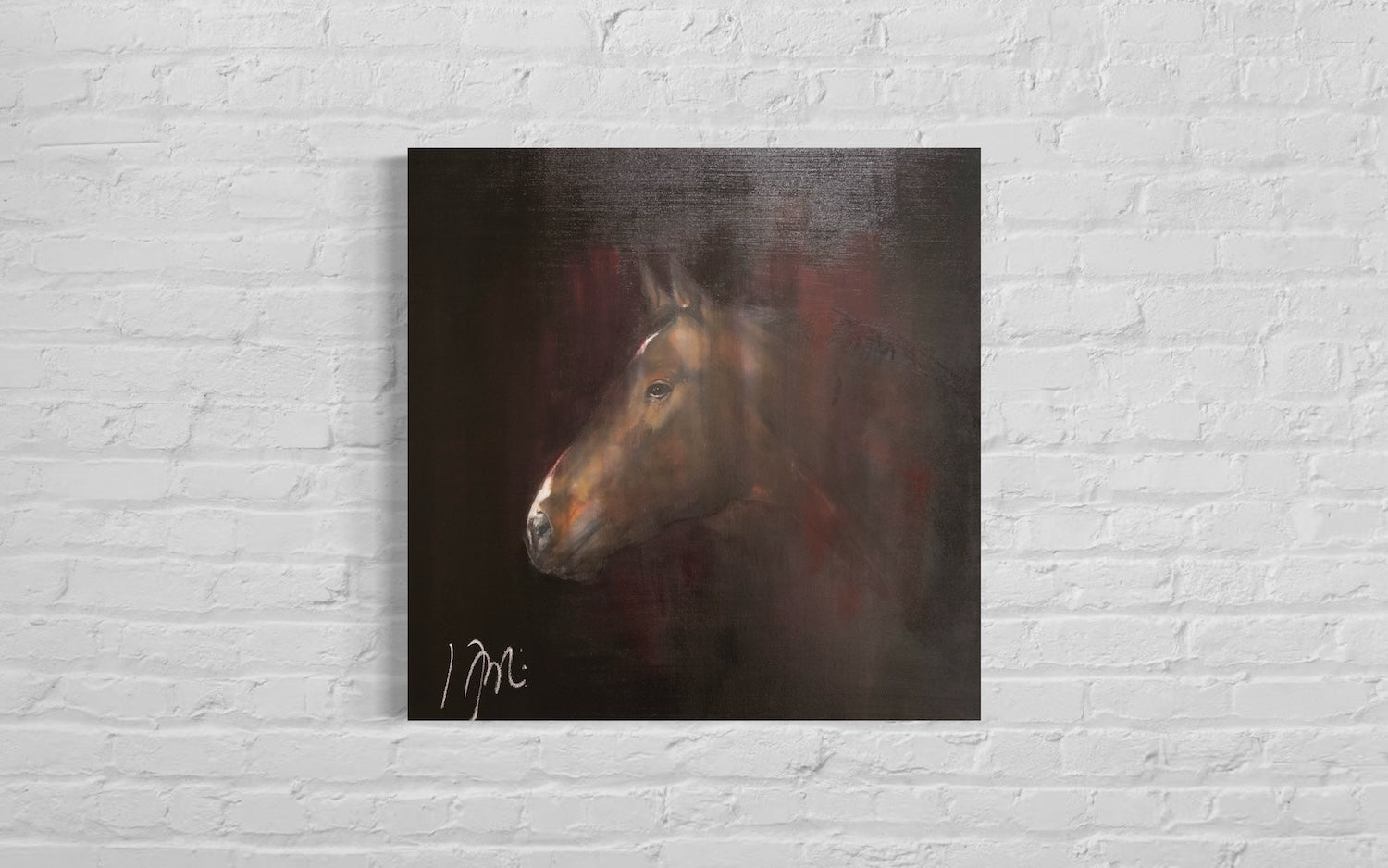 Horse contemporary painting art