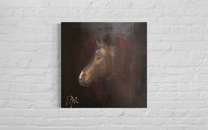 Horse contemporary painting art