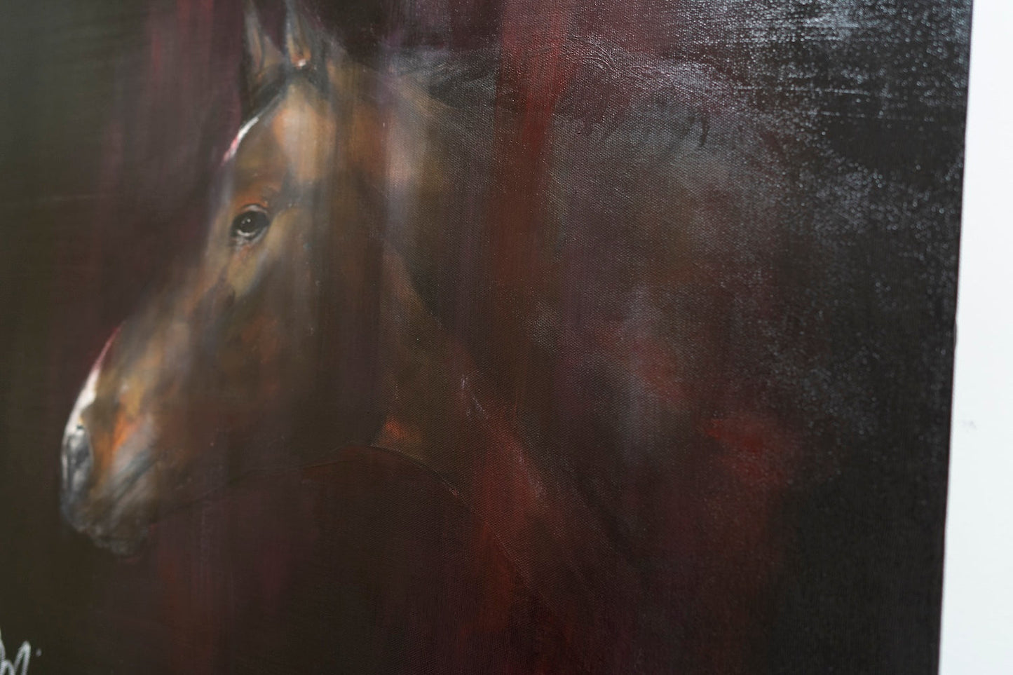 Horse contemporary painting art