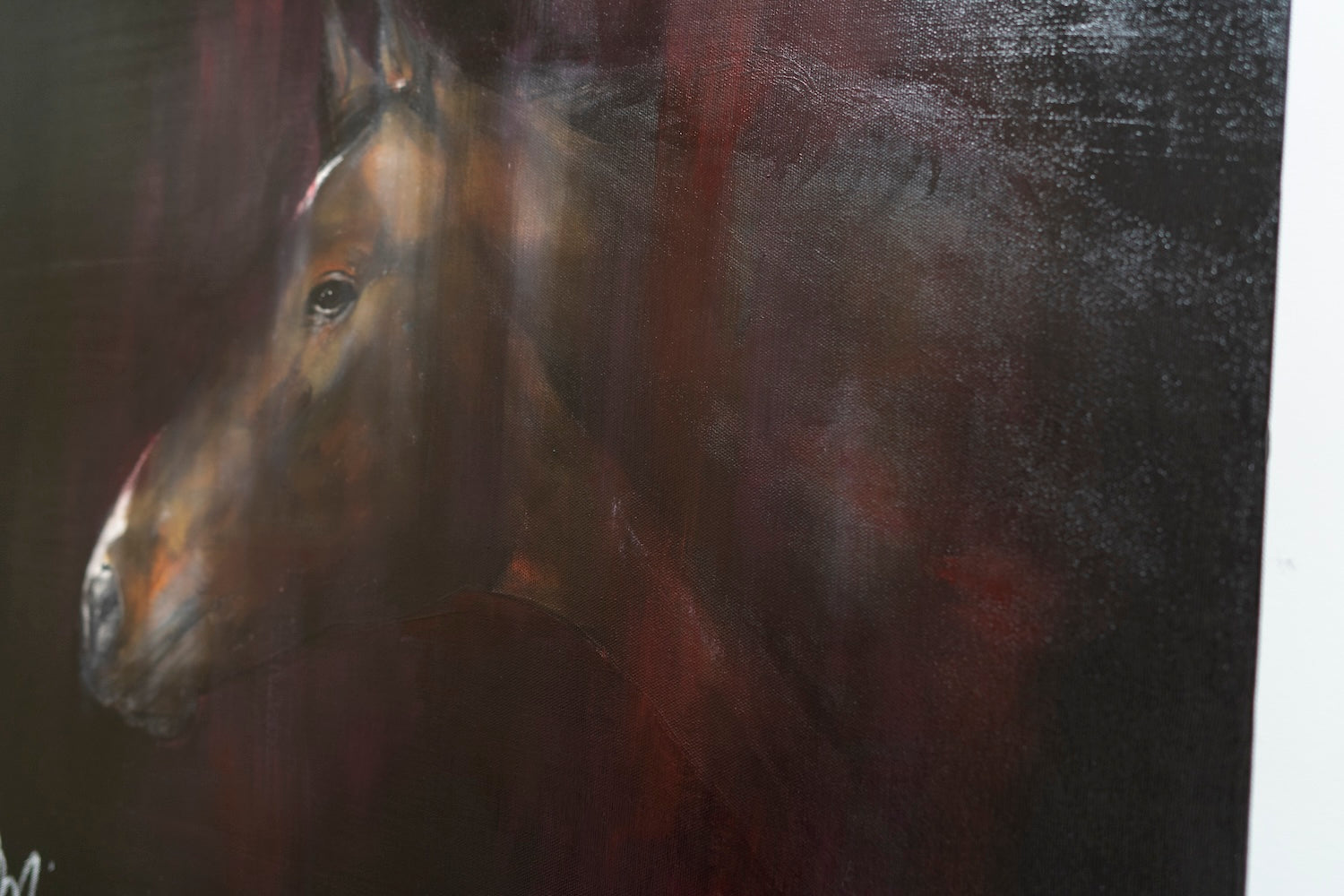 Horse contemporary painting art
