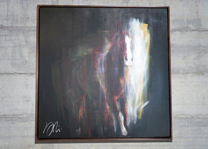 Horse contemporary painting art