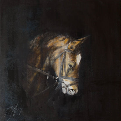 Horse contemporary painting art