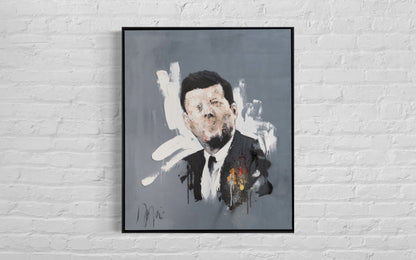 John Fitzgerald Kennedy contemporary painting art