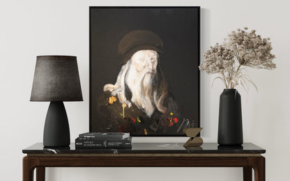 Leonardo da Vinci contemporary painting art