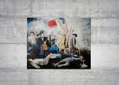 ’Liberty Leading the People’ after Delacroix