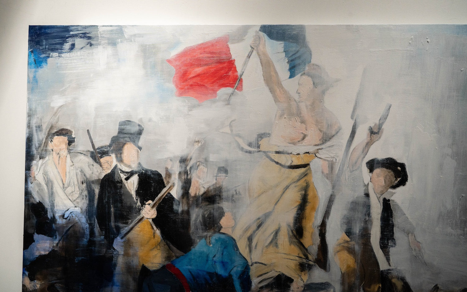 ’Liberty Leading the People’ after Delacroix