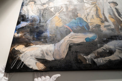 ’Liberty Leading the People’ after Delacroix