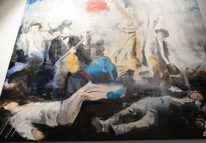 ’Liberty Leading the People’ after Delacroix