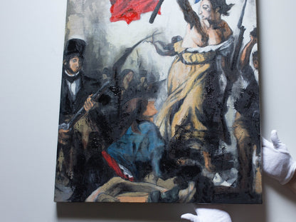 Liberty Leading the People contemporary contemporary painting art