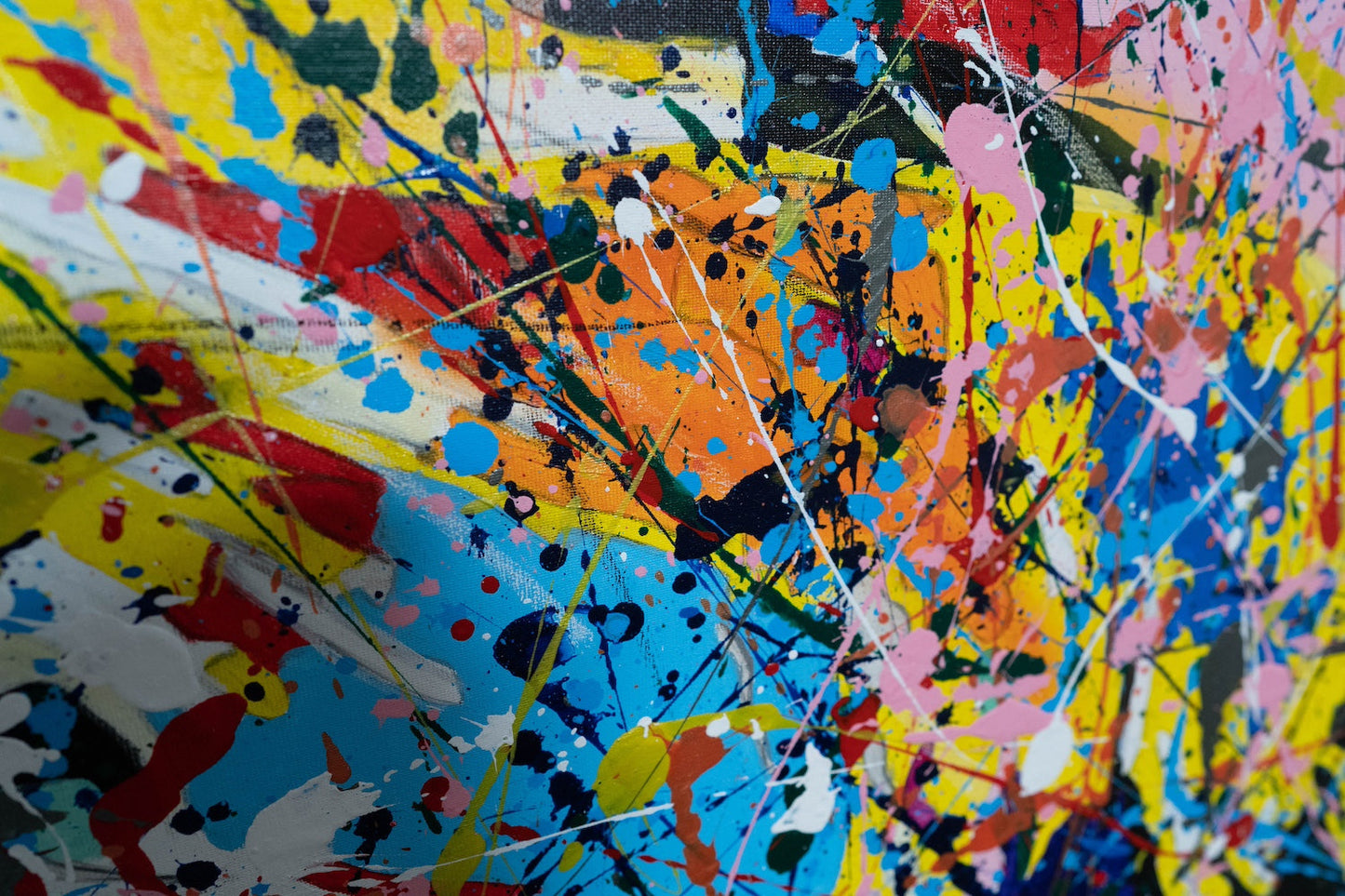 LION contemporary painting art