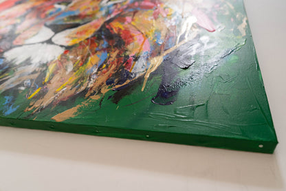 LION contemporary painting art