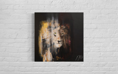 LION contemporary painting art