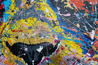LION contemporary painting art