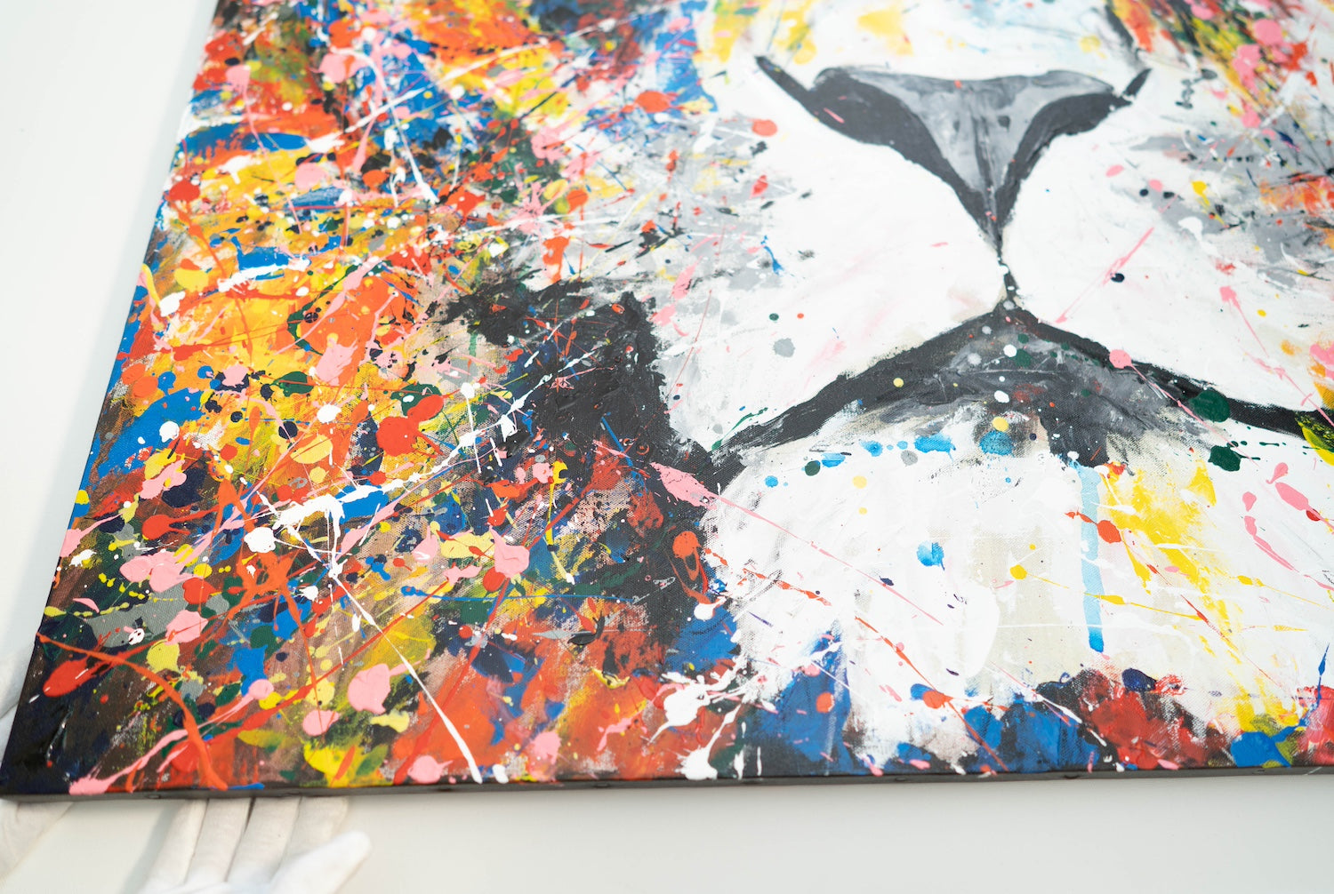 LION contemporary painting art