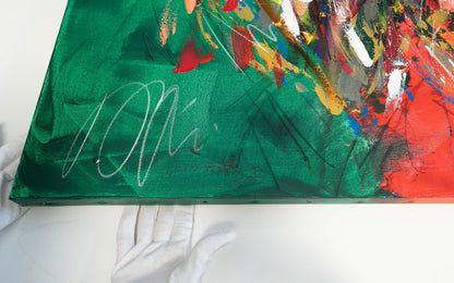 LION contemporary painting art