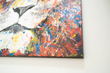LION contemporary painting art
