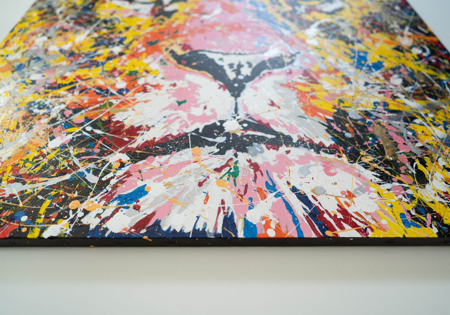 LION (multi color edition) contemporary painting art