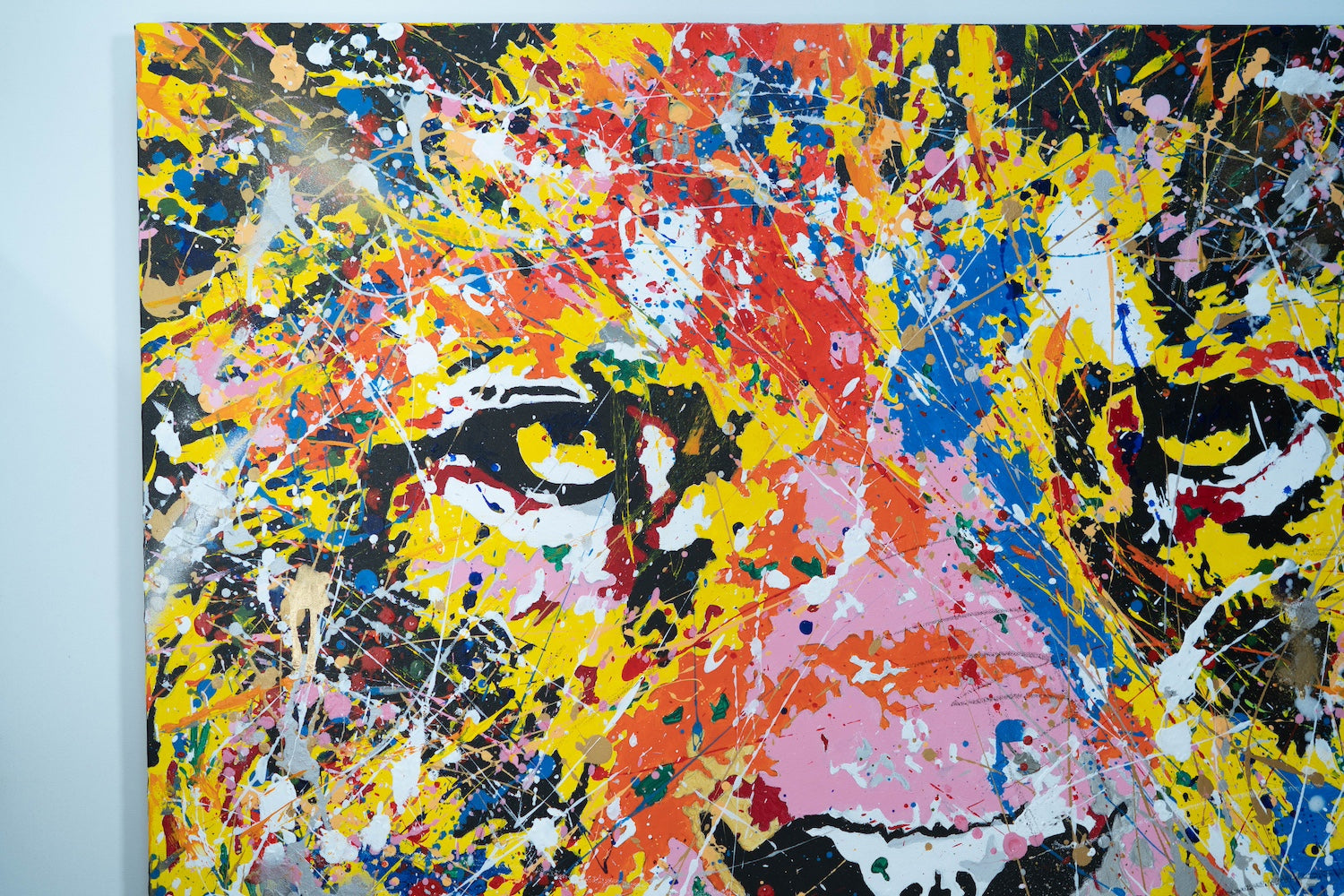 LION (multi color edition) contemporary painting art