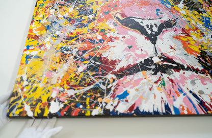 LION (multi color edition) contemporary painting art
