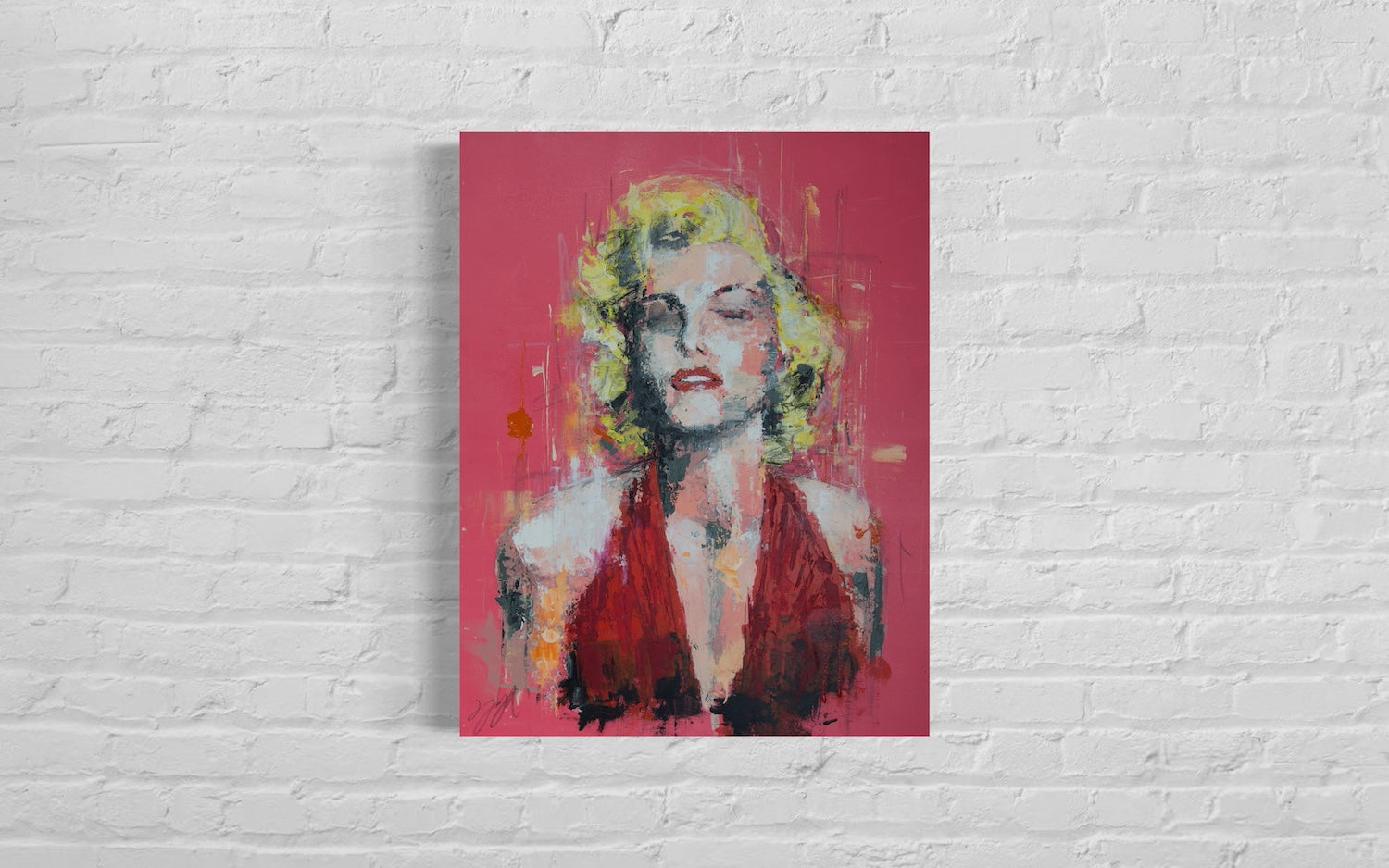 Marilyn Monroe contemporary painting art
