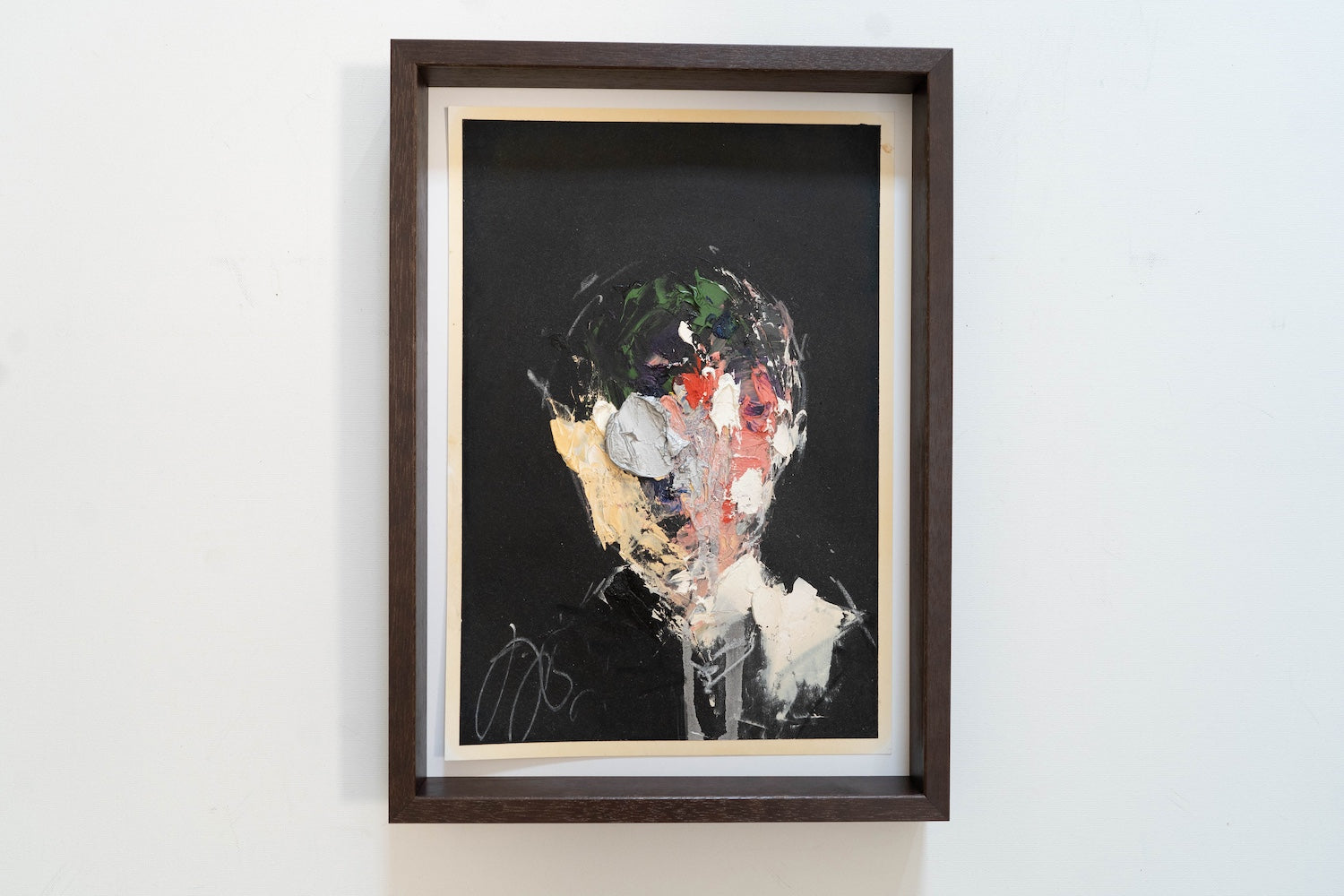 mirror series Silver Portrait work contemporary painting art