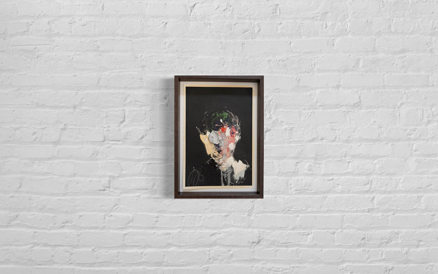 mirror series Silver Portrait work contemporary painting art