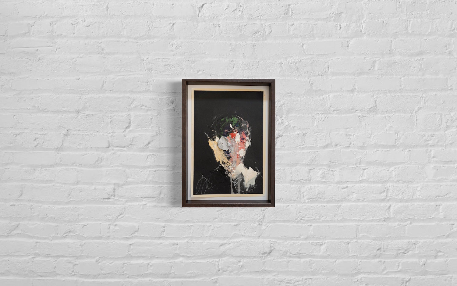 mirror series Silver Portrait work contemporary painting art