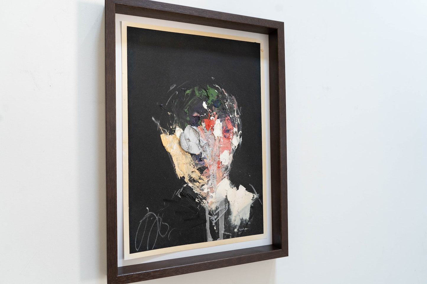 mirror series Silver Portrait work contemporary painting art