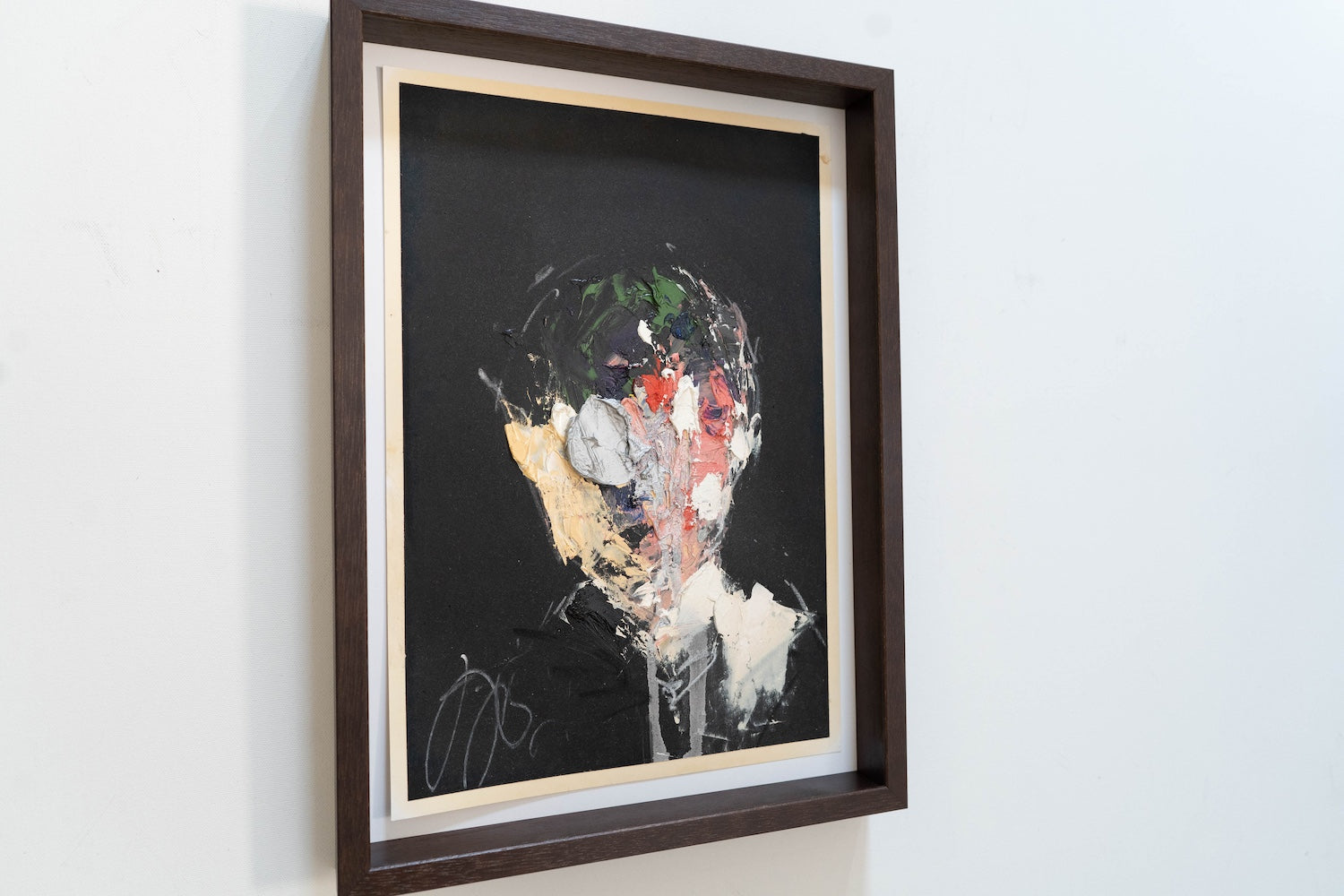 mirror series Silver Portrait work contemporary painting art