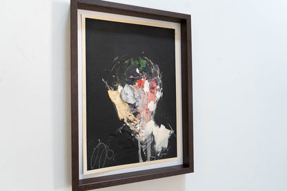 mirror series Silver Portrait work contemporary painting art