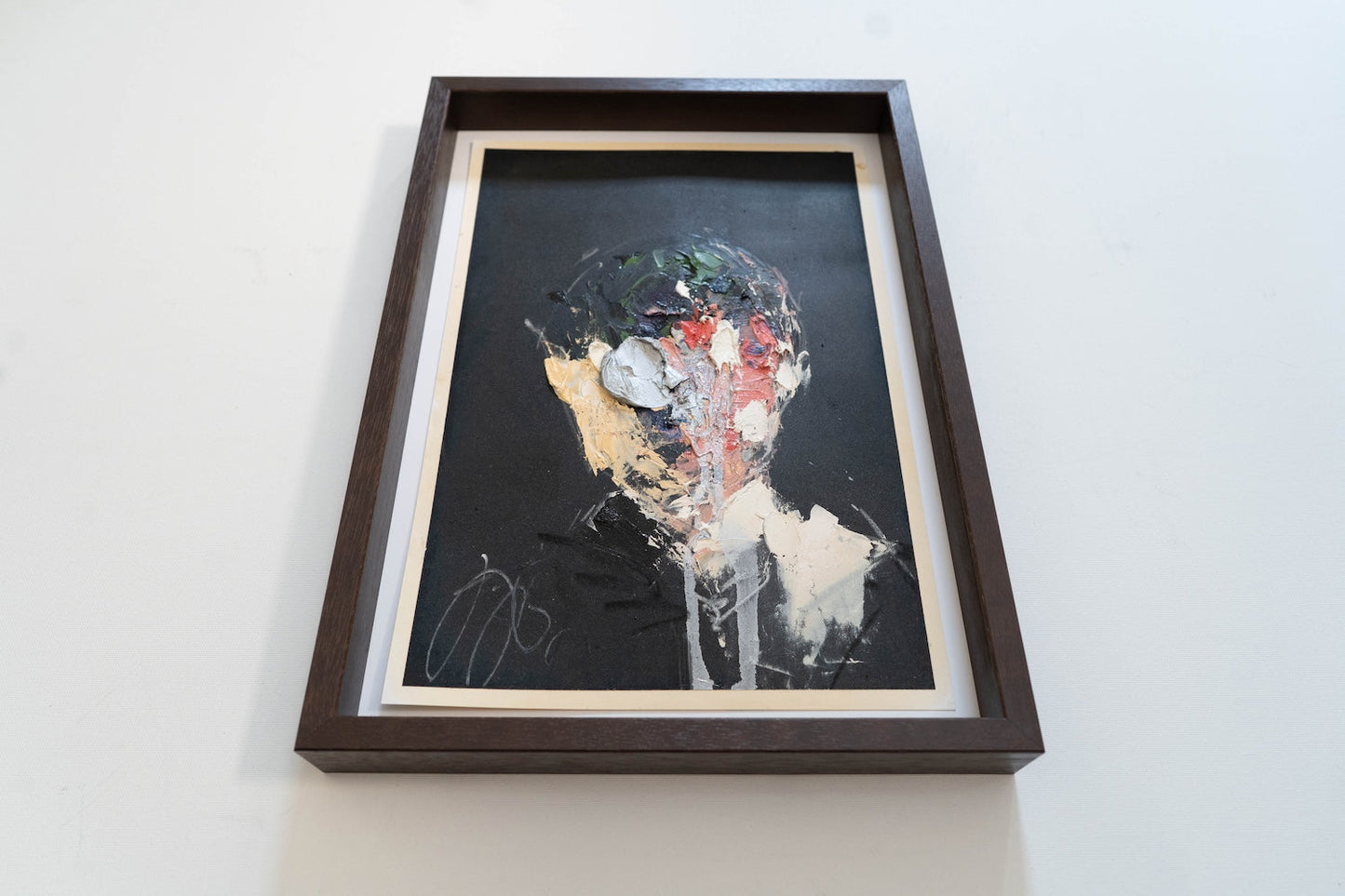 mirror series Silver Portrait work contemporary painting art