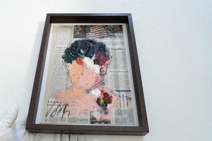 mirror series UNTITLED Portrait contemporary painting art