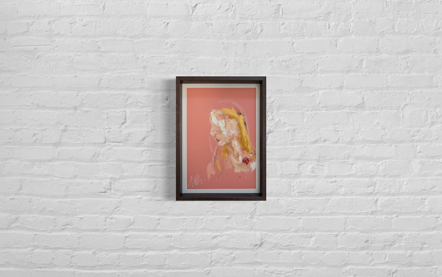 mirror series UNTITLED Portrait contemporary painting art