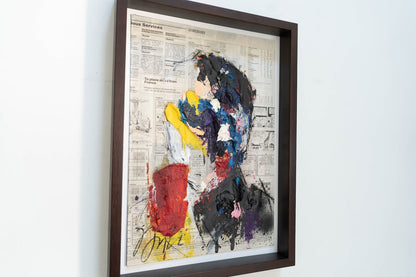 mirror series UNTITLED Portrait contemporary painting art