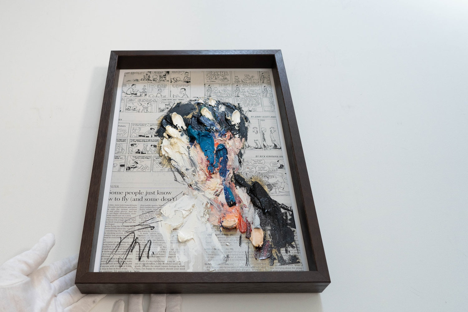 mirror series UNTITLED Portrait contemporary painting art