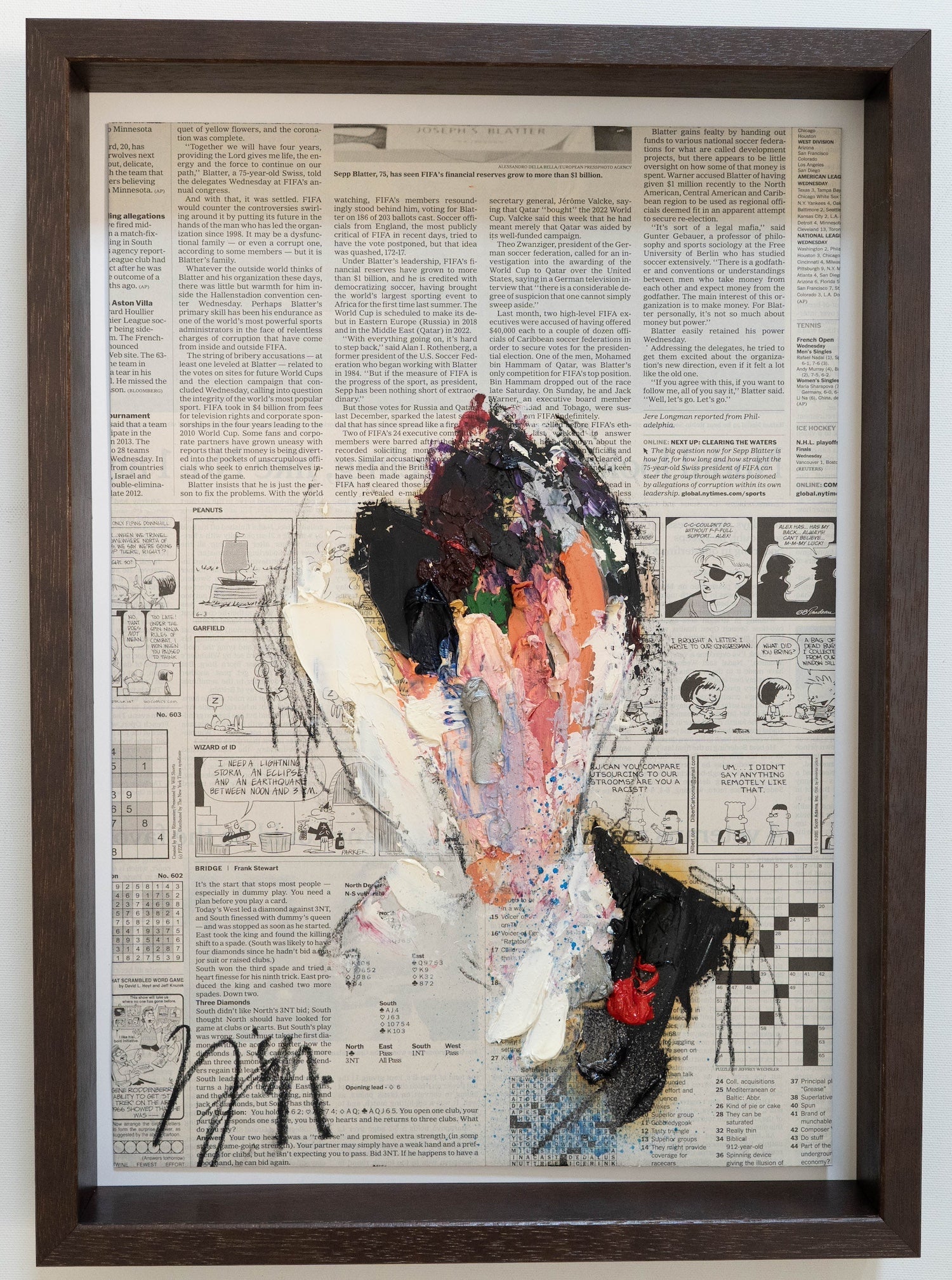 mirror series UNTITLED Portrait contemporary painting art