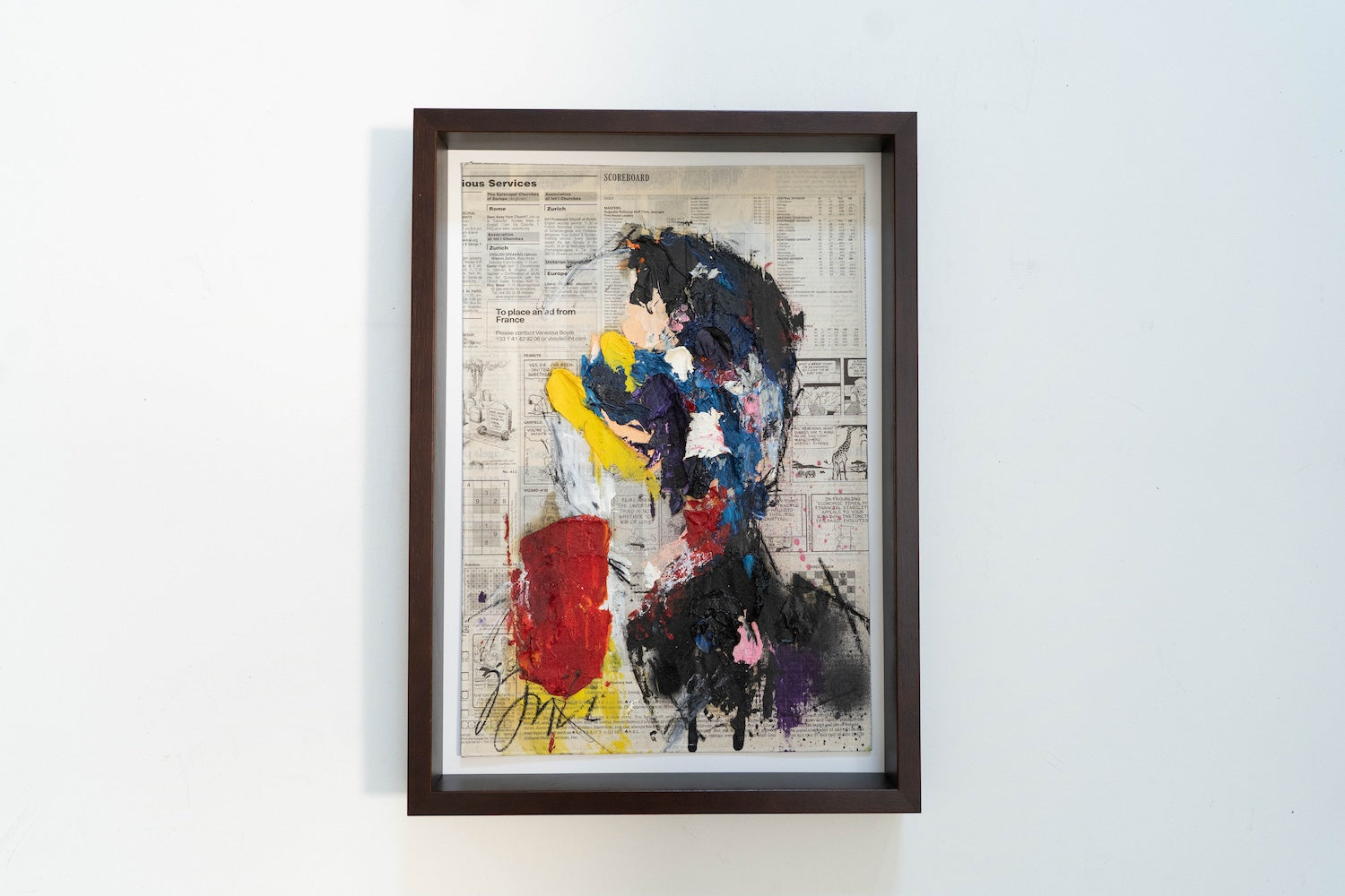 mirror series UNTITLED Portrait contemporary painting art