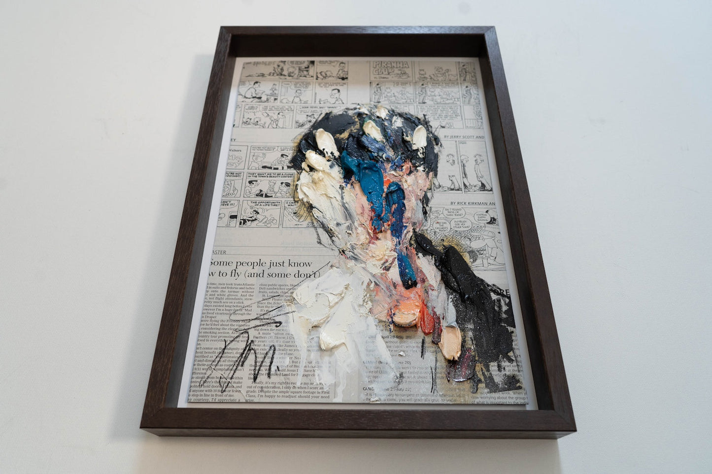 mirror series UNTITLED Portrait contemporary painting art