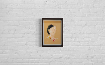 mirror series UNTITLED Portrait contemporary painting art