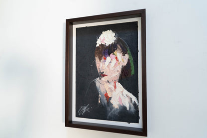 mirror series UNTITLED Portrait contemporary painting art