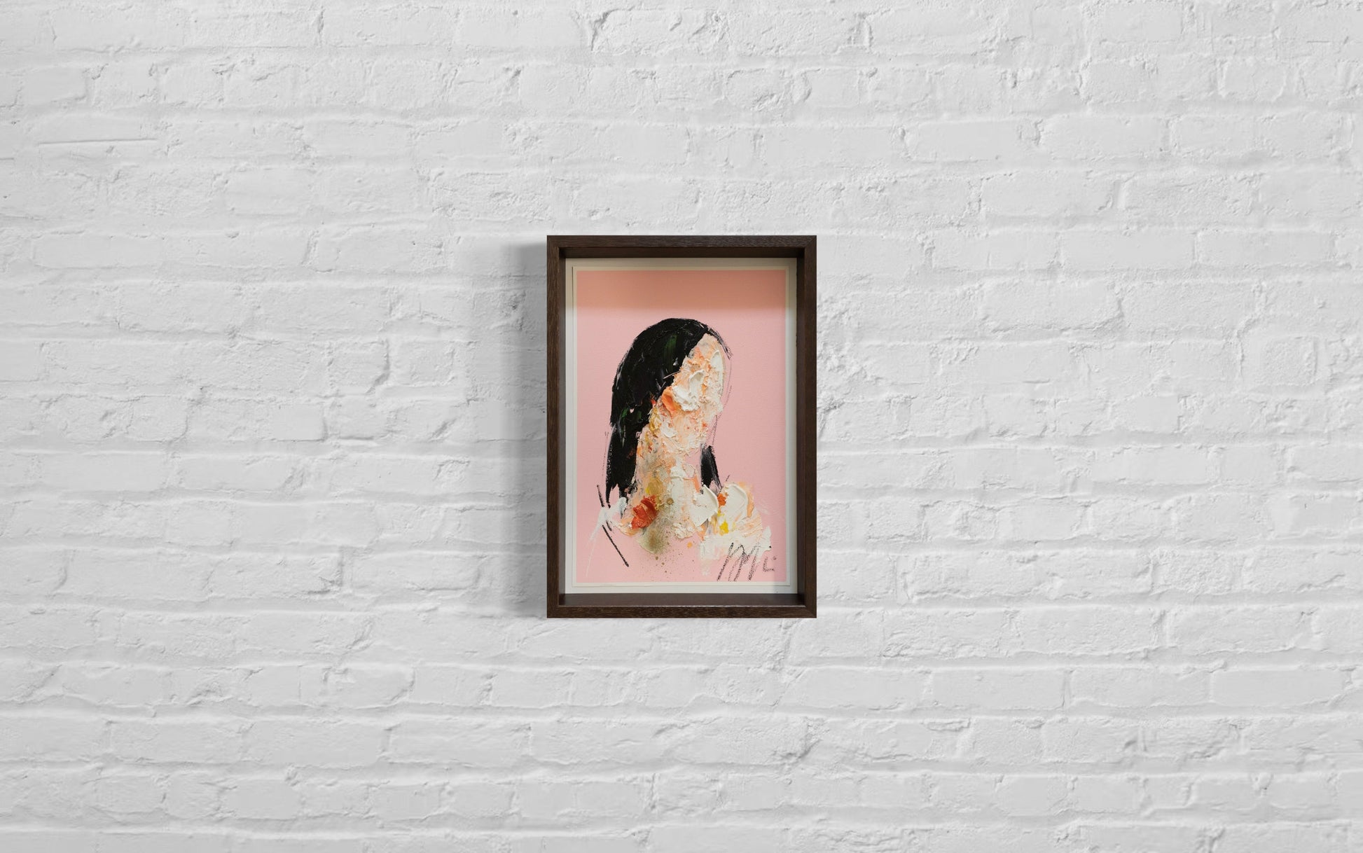 mirror series UNTITLED Portrait contemporary painting art