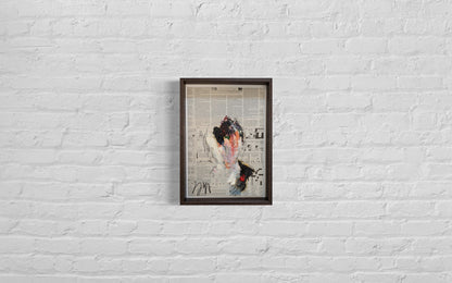 mirror series UNTITLED Portrait contemporary painting art
