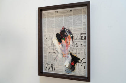 mirror series UNTITLED Portrait contemporary painting art