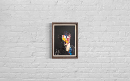 mirror series UNTITLED Portrait contemporary painting art