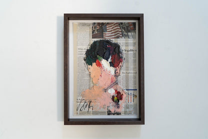 mirror series UNTITLED Portrait contemporary painting art