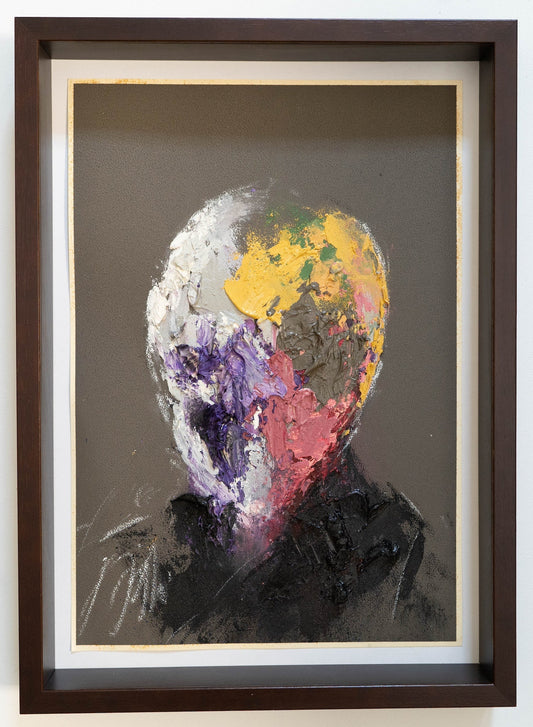 mirror series UNTITLED Portrait contemporary painting art contemporary painting art