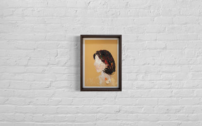 mirror series UNTITLED Portrait contemporary painting art