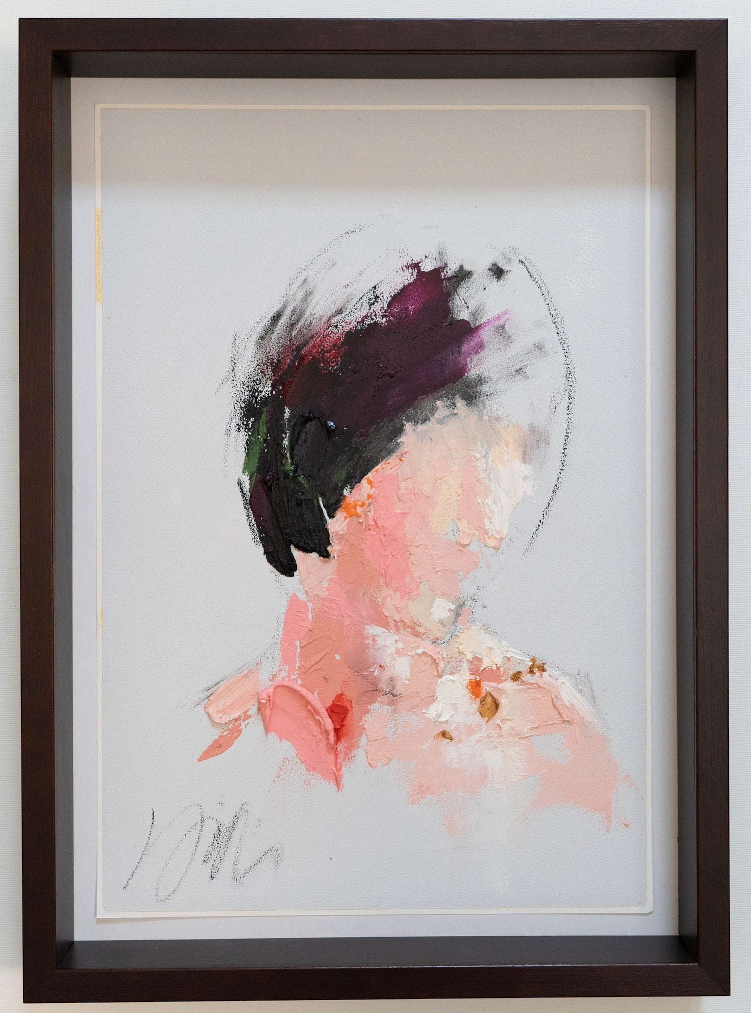 mirror series UNTITLED Portrait contemporary painting art