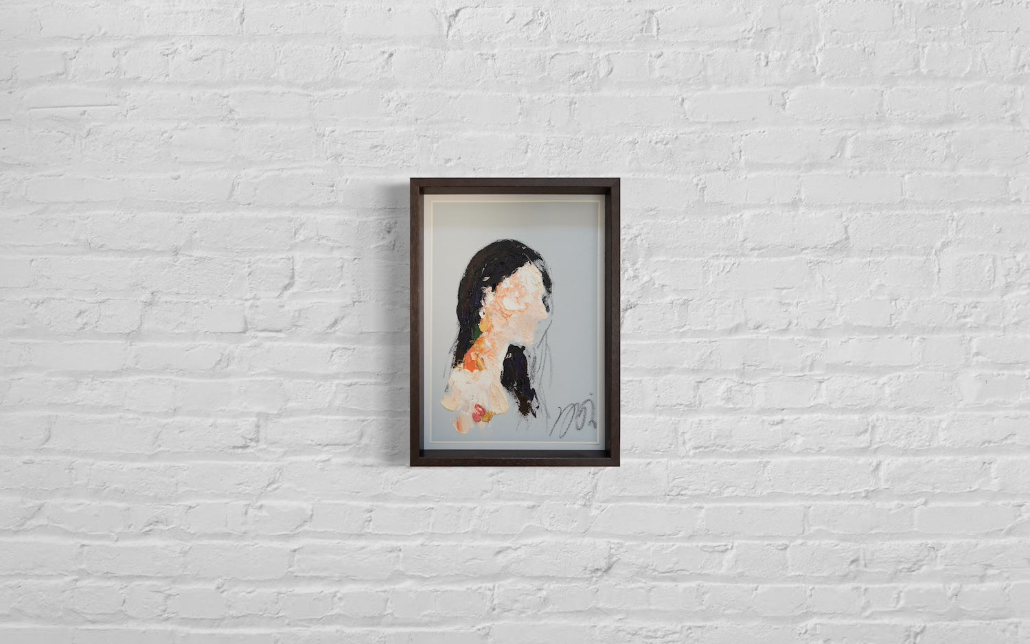 mirror series UNTITLED Portrait contemporary painting art